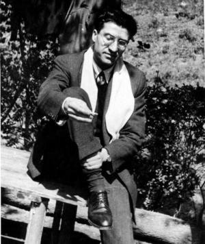 Cesare Pavese in campagna